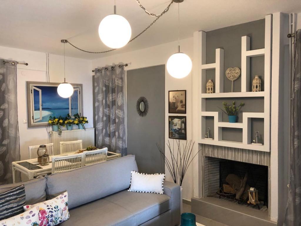 Sofia'S Pearl Beachfront Maisonette Nea Kallikrateia Экстерьер фото